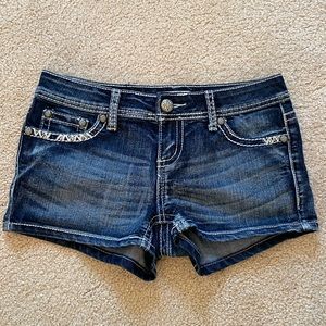 Jean shorts, never worn!